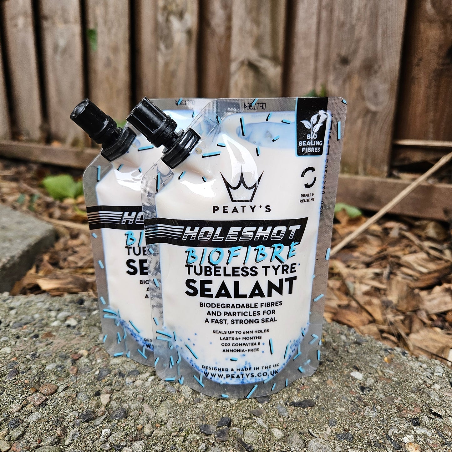 Peaty's Holeshot BioFibre Tubeless Sealant 120ml