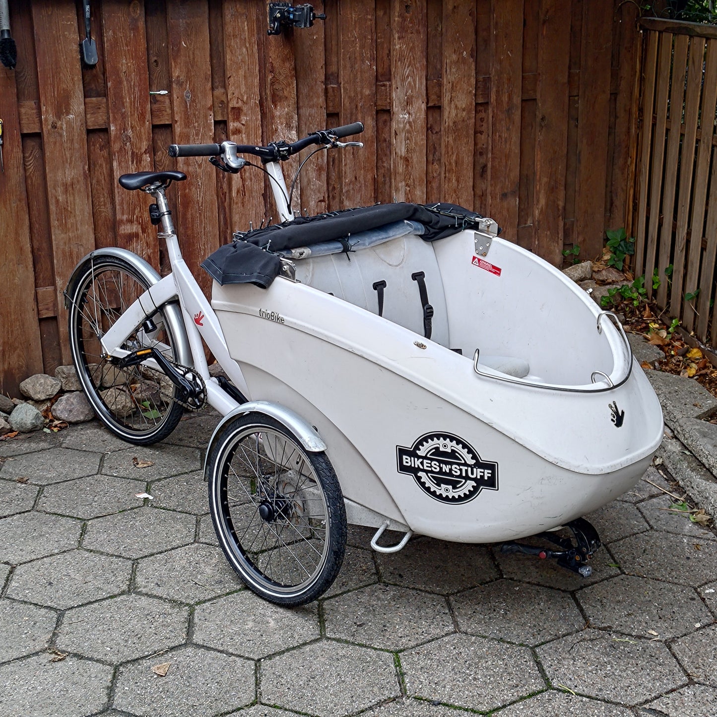 Stort ladcykel service