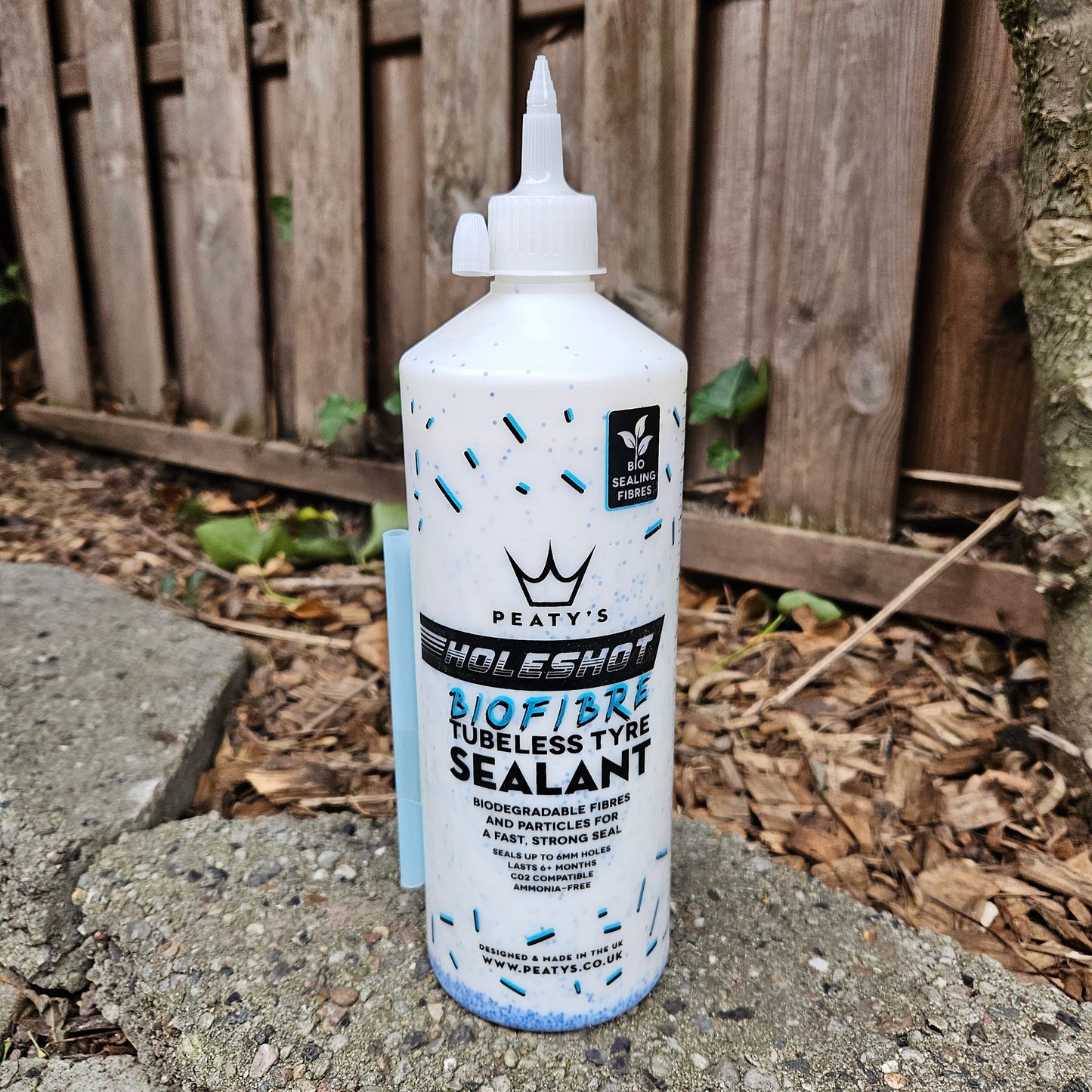 Peaty's Holeshot BioFibre Tubeless Sealant 1L