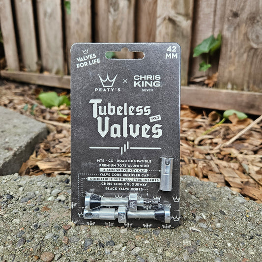 Peaty's x ChrisKing Tubeless Valves 42mm