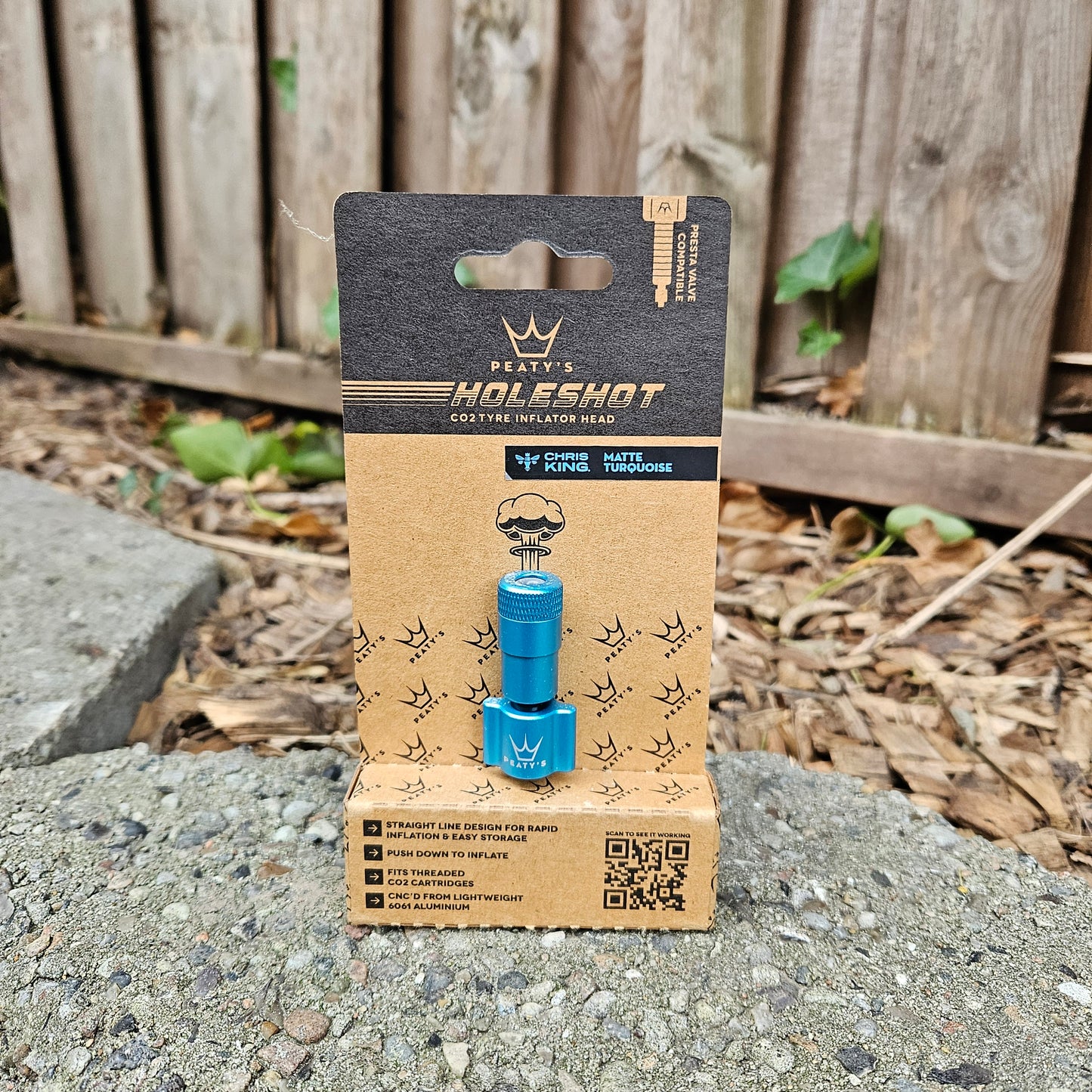 Peaty's Holeshot CO2 Tyre Inflator Head