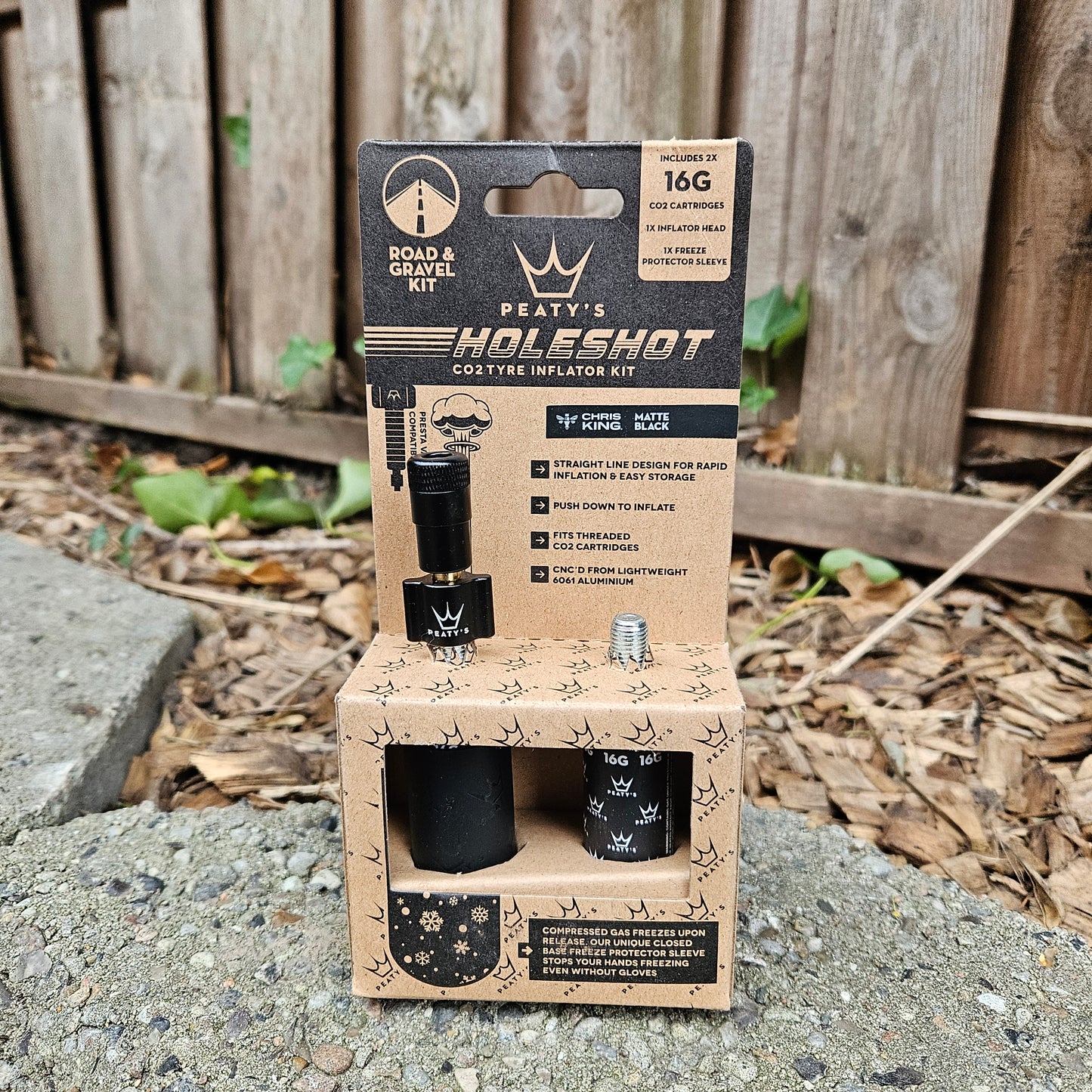 Peaty's Holeshot CO2 Inflator 16g